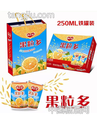 心上佳果料多橙汁飲料250ml